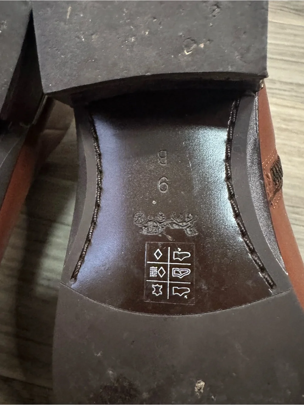 Coach Montana Ankle Boots Brown Leather Pointed Toe Size 9B 39